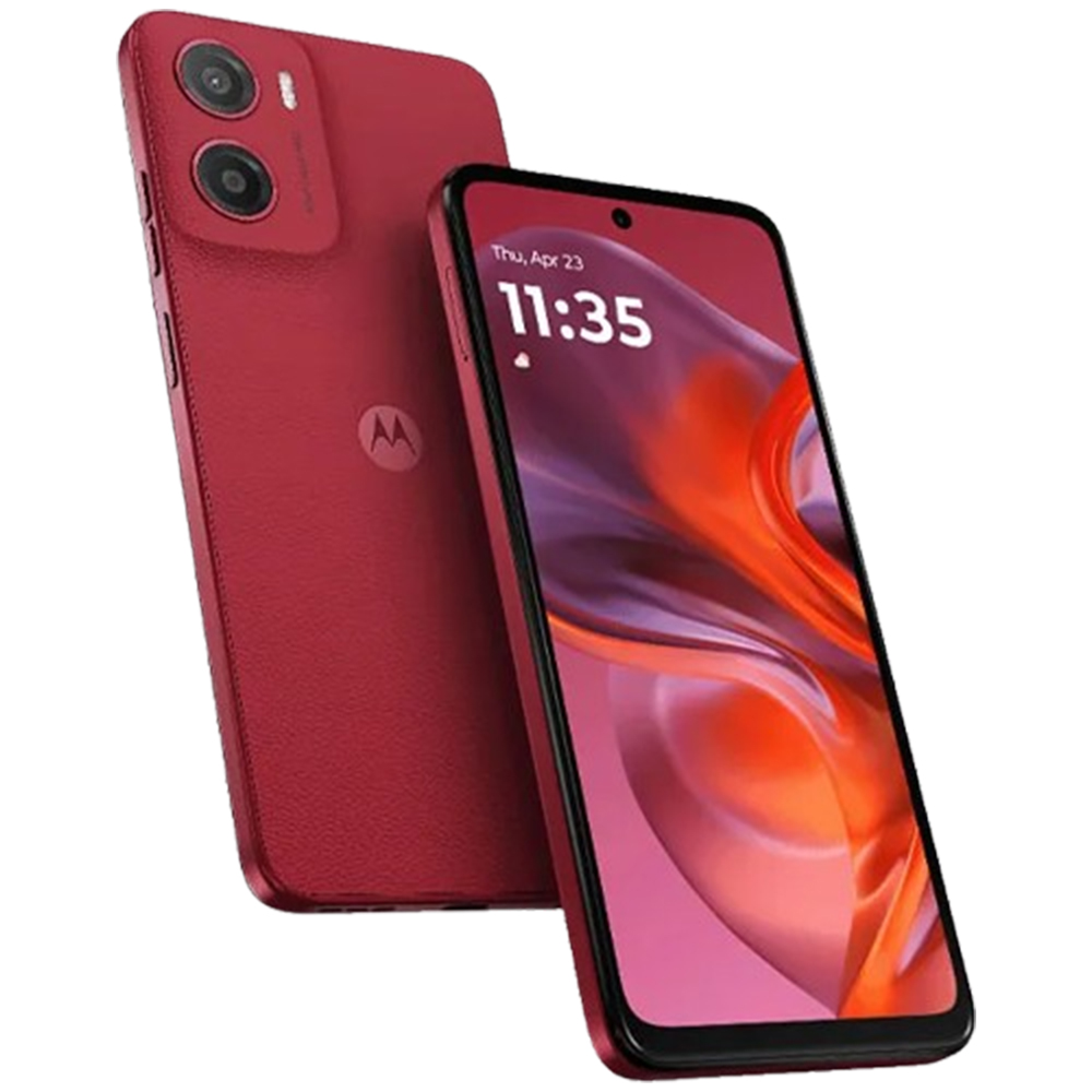 Smartphone Motorola G05 XT2523-2 6.7" DS LYE NFC 4/128GB 150/8Mp A15 18W - Red (US)