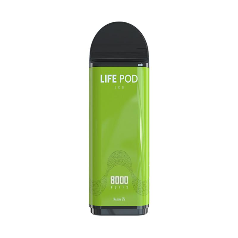 Vape Desechable Life Pod Eco Pro Cartridge 8000 Puffs - Spearmint