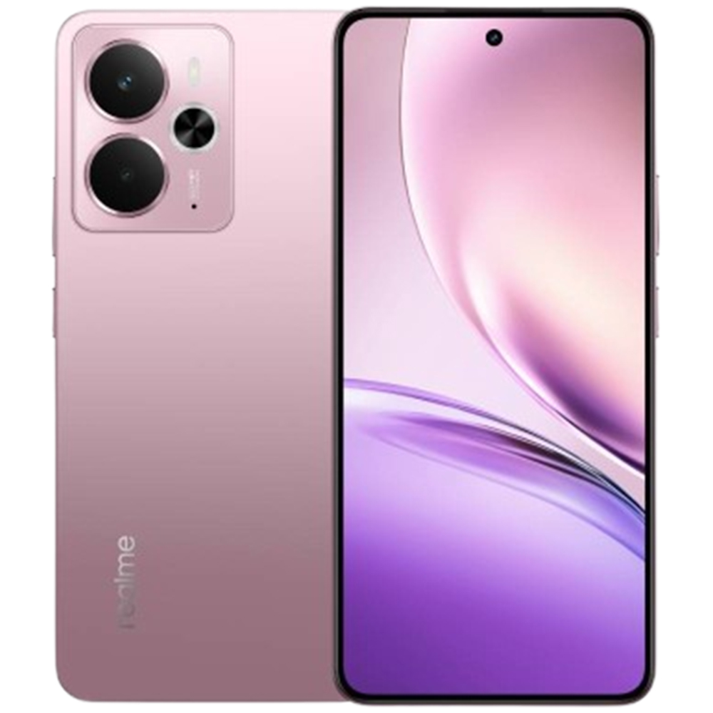 Smartphone Realme 14 RMX5070 DS 5G NFC 12/512GB 6.67" 50+2/16MP A15 45W - Pink (Anatel)
