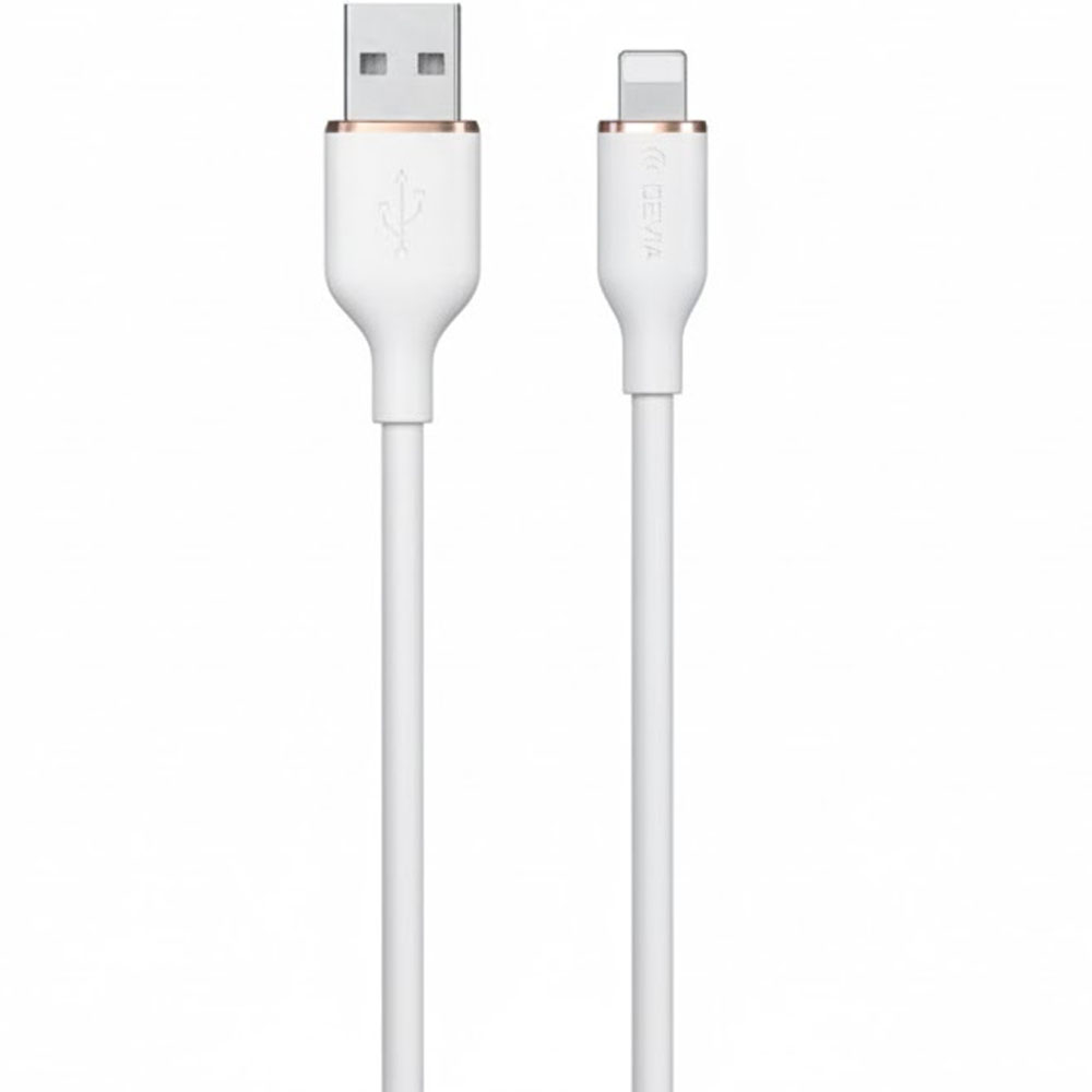Cable Devia EC630 USB a Lightning 1.2 Metros - White