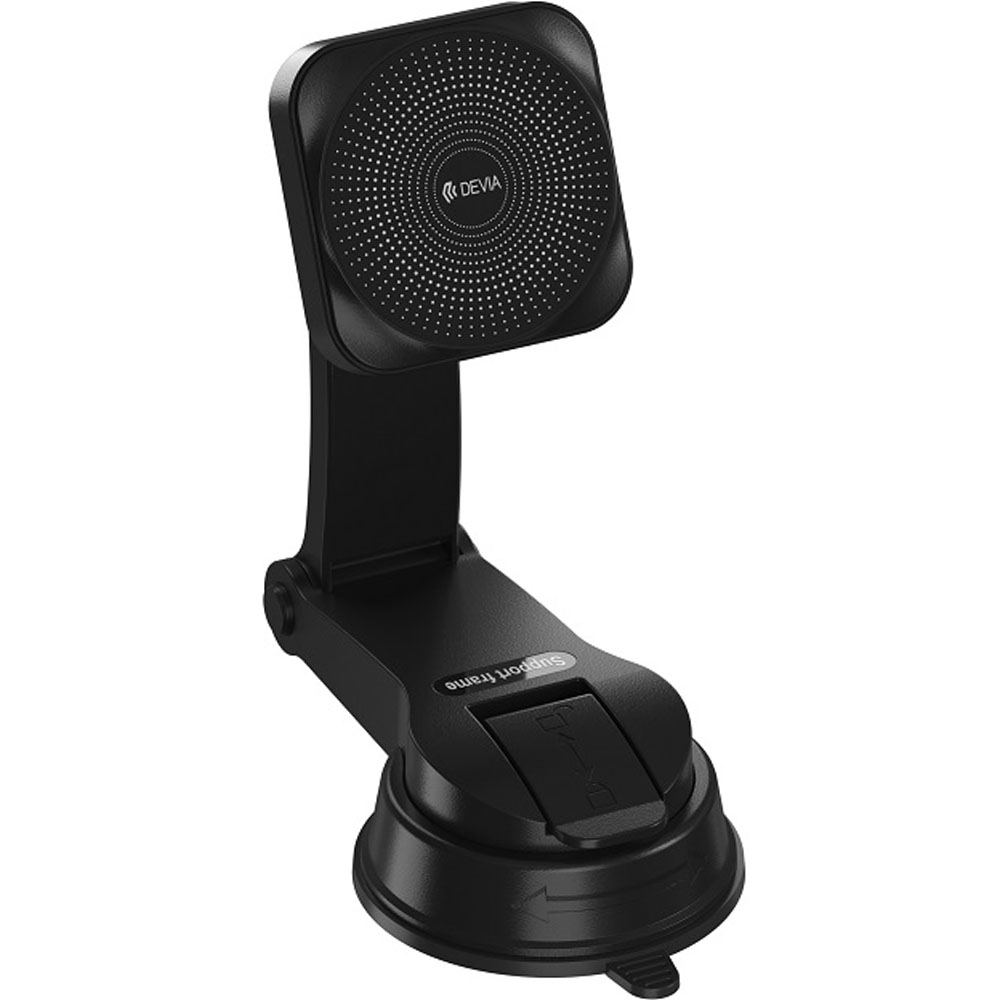 Soporte Vehicular Devia Magnético con Carga Inal 15W - Black
