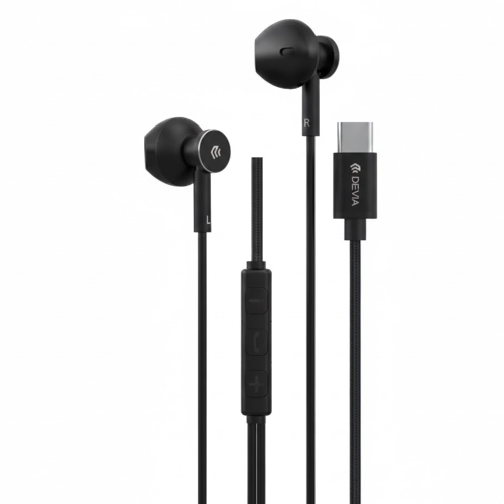 Auricular Devia M2 Inalambrico Smart Series Tipo C - Black