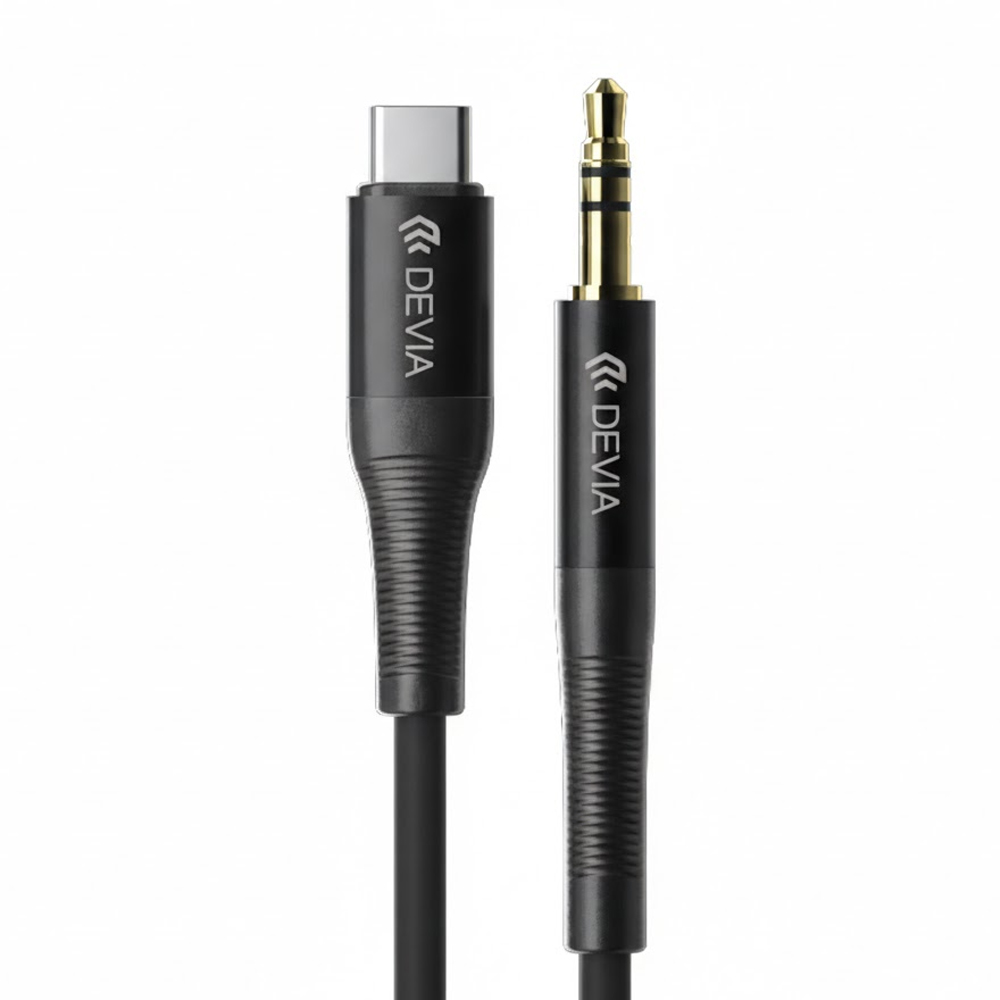 Cable D/Audio Devia Tejido Tipo C A 3,5mm
