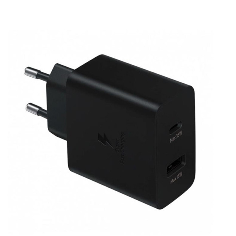 Cargador Trove PD Adapter 35W USB-C & USB-A - Black