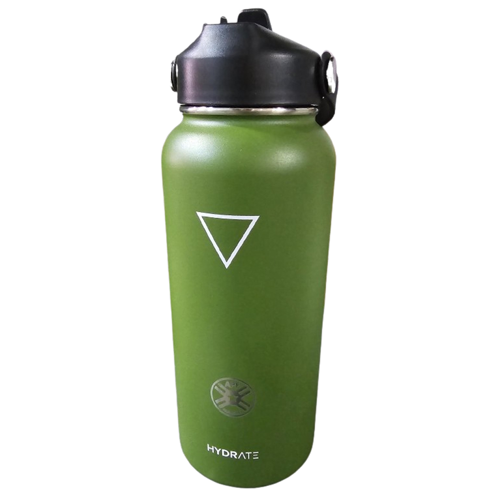 Termo Hydrate APF Paraguay C/Sticker 946mL- Verde